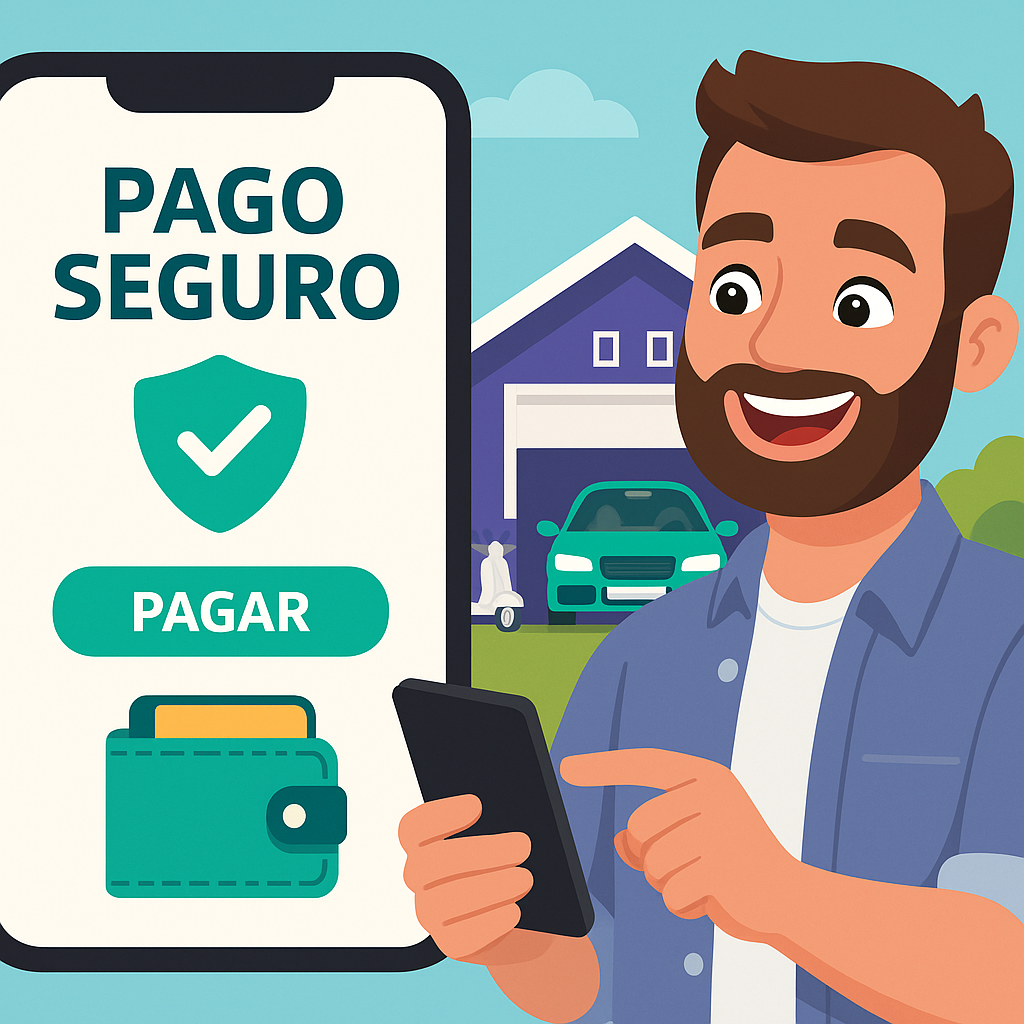 pago seguro seguro por un día, pago seguro con wallets